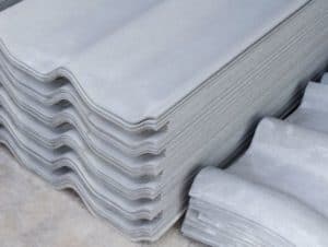 stack of fiber cement siding