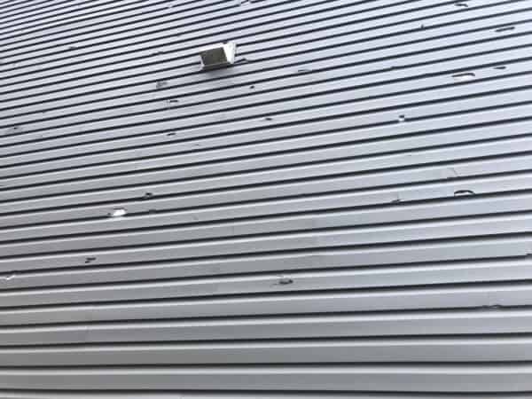 hail damage siding