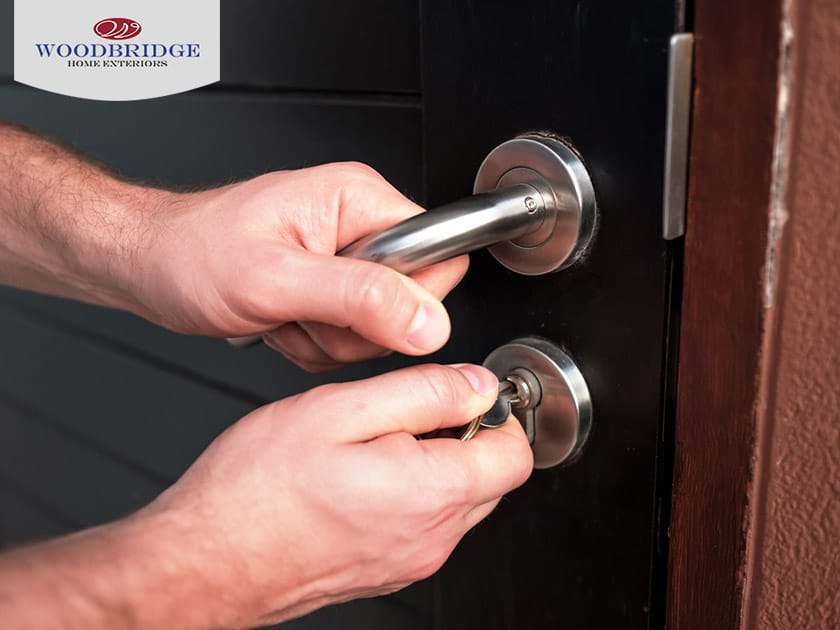 replacing entry door locks