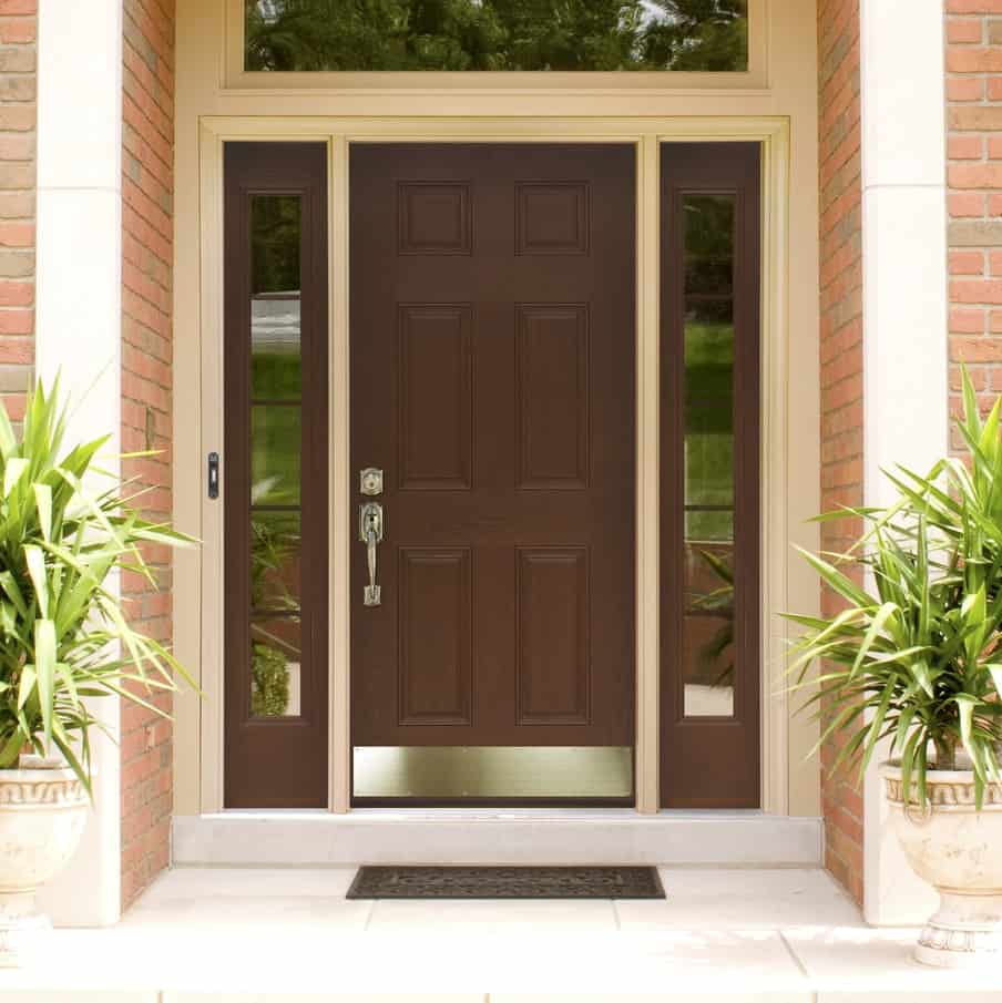 woodgrain door style