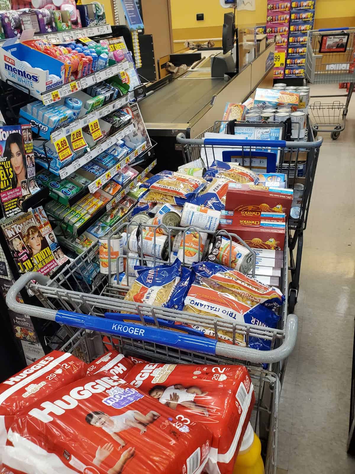  full shopping cart 
